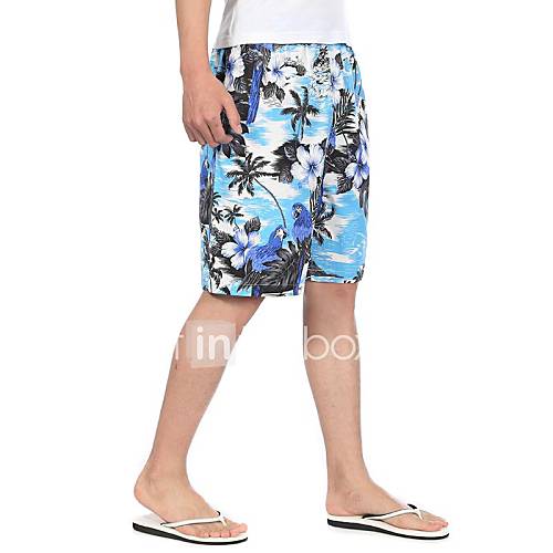 Mens Cotton Dry Loose Beach Pants