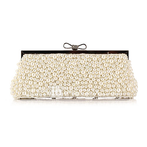 Polyester/Rhinestones Wedding/Special Occation Clutches/Evening Handbags(More Colors)