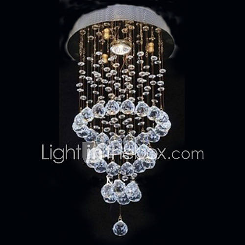 K9 Crystal Cycle Design Chandelier With 1 Light