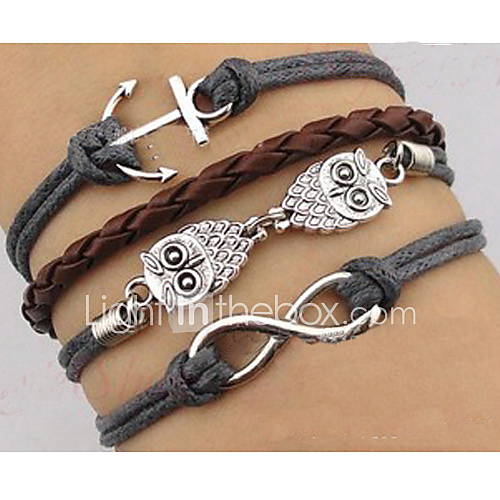 Womens Owl Bracelet