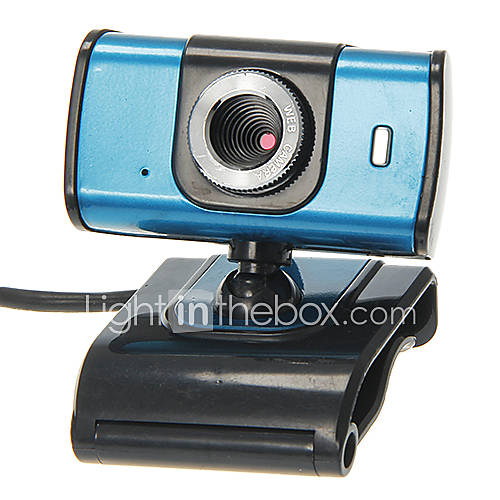 Rectangle Shaped Desktop 8 Megapixel Webcam with Mic