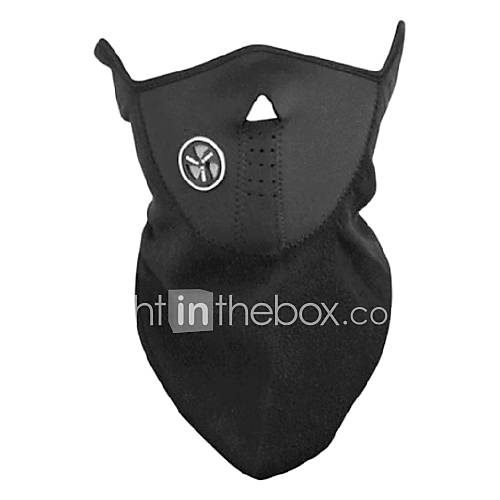 Outdoor Cycling Black Fleece Thermal Mask