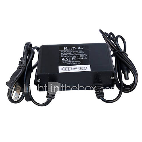 Outdoor Wall Monitoring 12V 1A waterproof power supply