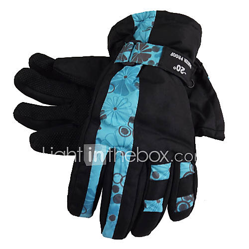 Fashion Cotton Waterproof Ski Gloves(Assorted Color)