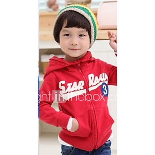 Boys Fashion Letter Pattern Casual Hoodies