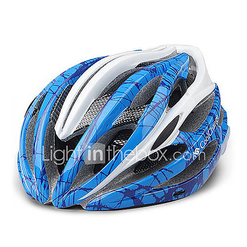 CoolChange 23 Vents Yellow EPS Ajustable Cycling Helmet