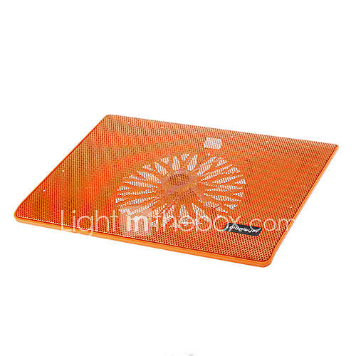 IS311 Male/Female 2 USB High speed Silent Ultrathin Cooling Pad for 15 Notebook (Assorted Colors)