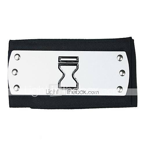 Naruto KazeKage Sunagakure Ninja Black Cosplay Headband