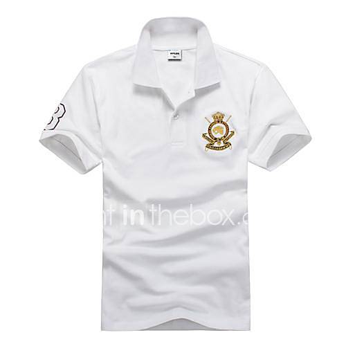 Mens Fashion Embroidered Paul Unlined Upper Garment