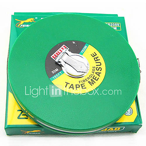 FEIBAO FB2088 Boutique Retractable Fiber Measure Tape   20 Meters