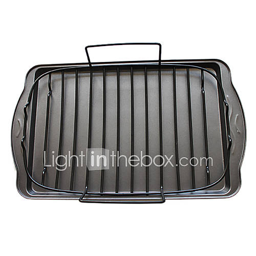 12 Stainless Steel Roasting Pans, W47cm x L30cm x H10cm