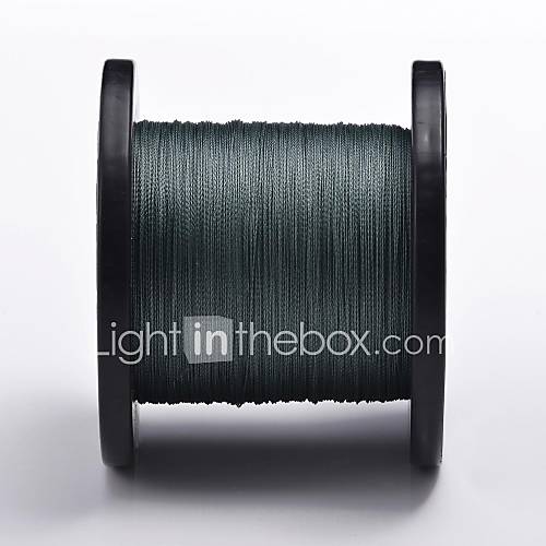 500M Moss Green 65LB 0.45mm 29.6kg 4 Carriers 100% PE Spectra Fiber Dyneema Braid Fishing Line