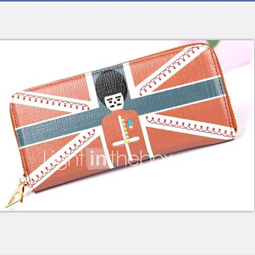 Womens Fashion Zip Type Wallet