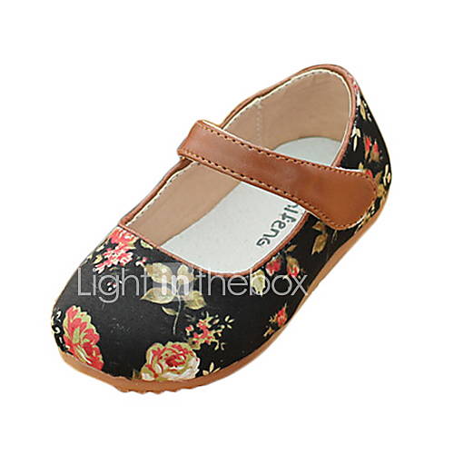 Fabric Girls Flat Heel Mary Jane Flats Shoes (More Colors)