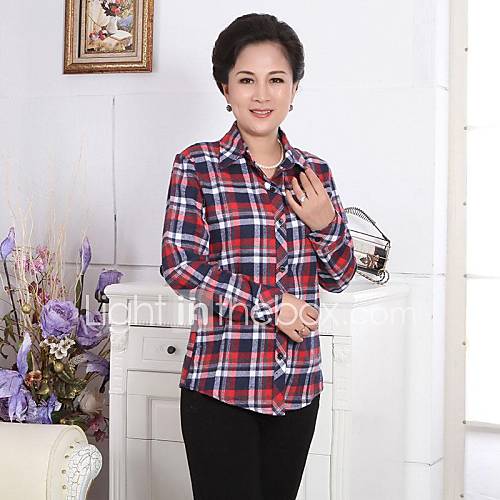 Womens Long Sleeve Lattice Shirt