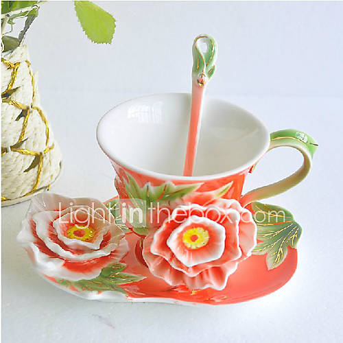Porcelain Coffee Cup Set (More Colors)