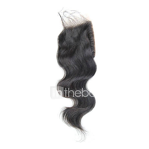 20 Brazilian Hair Silky Body Wave Lace Top Closure(3.54) Natural Color