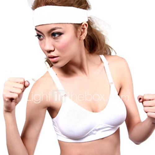 Womens White Vest   Type Sports Bra