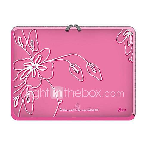 EXCO Flower Pattern Neoprene Sleeve for 14 Inch Laptop