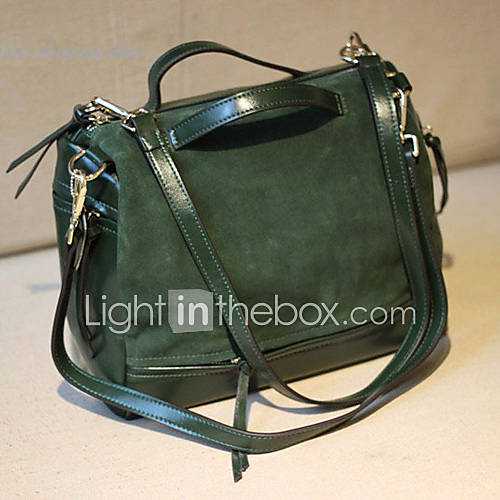 POLO Womens Fashion Imitation Leather Matte Bag(Green)