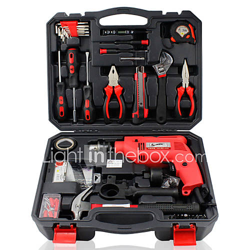 electroplating Allov Steel 20 PCS Electrician carpentry repair kit box combination