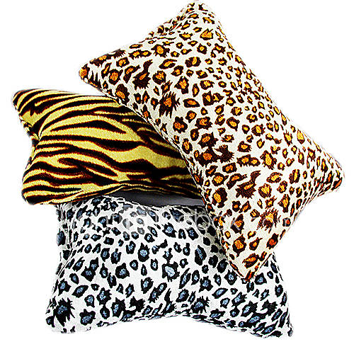 Leopard Print Hand Cushion Pillow Nail Art Manicure(Random Color)