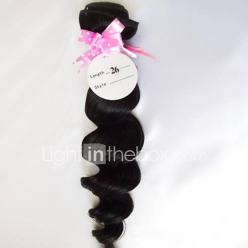 30 Inch 3pcs/lot Grade 5A Brazilian Virgin Hair Loose Wave Hair Extensions/Weaves
