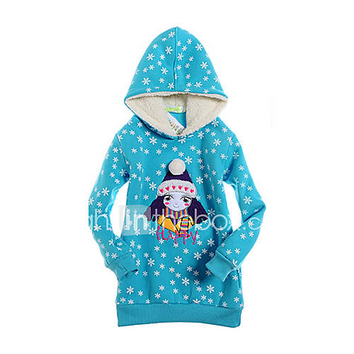 Girls Lovely Cartoon Long Sleeve Hoodies