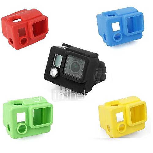 G 253 High Quality Silicone Protective Case for Gopro Hero3 / Hero3 Plus