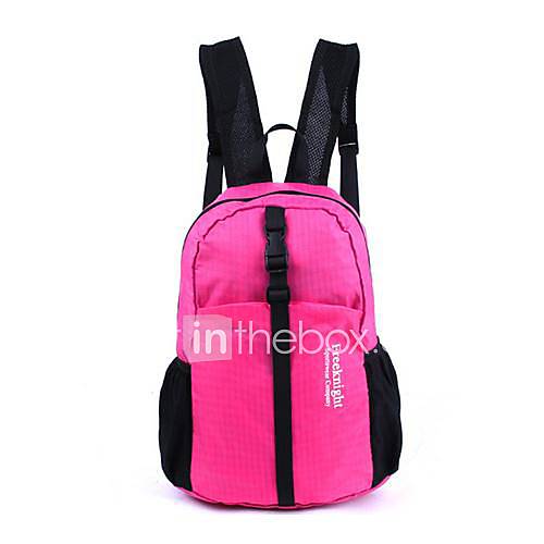 Outdoors Nylon Multicolor Waterproof Foldable Sport Leisure Backpack