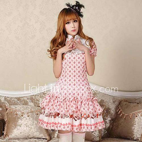 Beautiful Princess Candy Easter Eggs Lolita Dress Classy Lovely