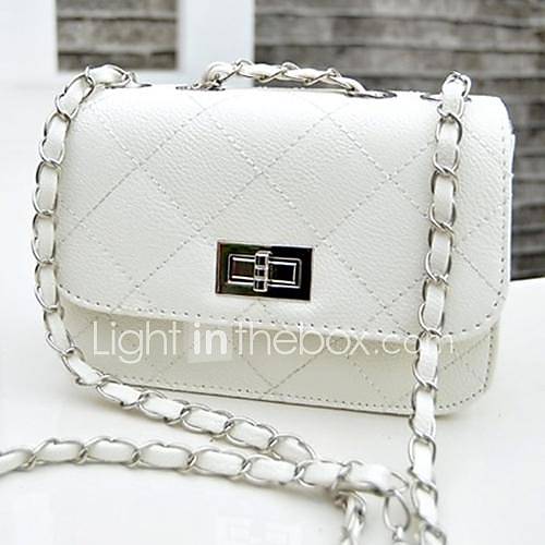 Womens Classic Practical Diamond Shaped Texture of Fashion Sweet Crossbody and Messenger