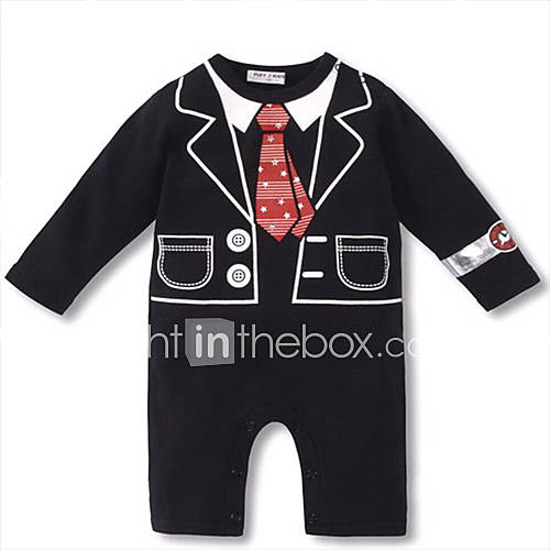 Doomagic Kids Cute Modeling Baby Romper(Black)