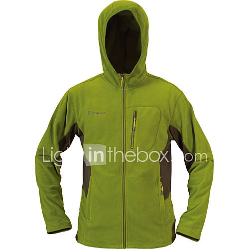 TOREAD MenS Ultralight Fleece Jacket   Green (Assorted Size)