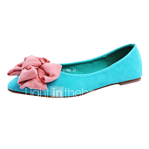 Leather Womens Flat Heel Comfort Flats Shoes (More Colors)