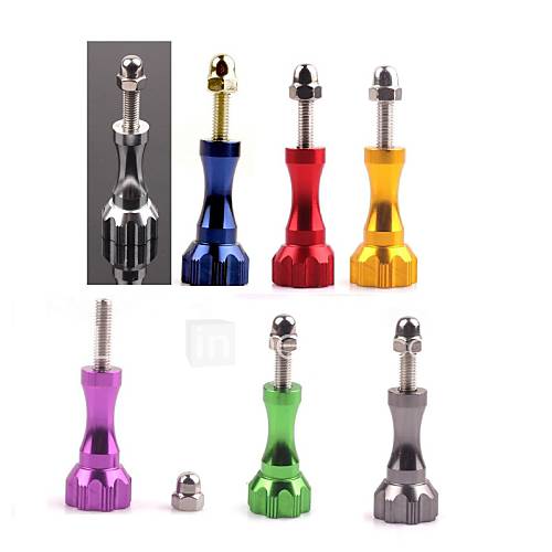 G 85 CNC Aluminum Alloy Thumb Knob Bolt Universal 5.7 CM Long Screw for GoPro