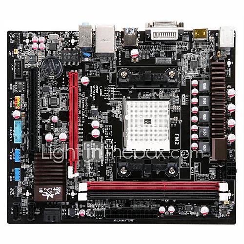 Colorful C.A75K M2 V14 AMD A75 AMD A10/A8/A6/A4/E2/Athlon Socket FM2 Micro ATX Desktop Motherboard