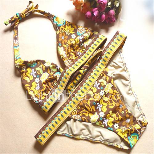 Womens Sexy Ramage Push Up Bikini