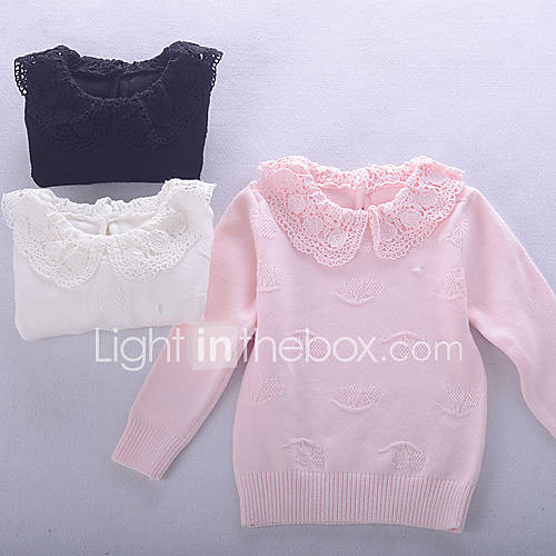 Girls Princess Sweet Cotton Sweaters