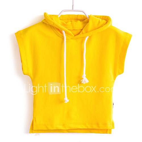 Childrens Lovely Casual Sleeveless Hoodies