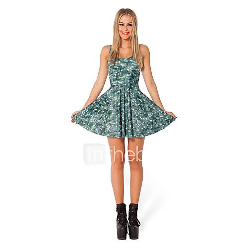 Women New Women Digital Galaxy Print Dress