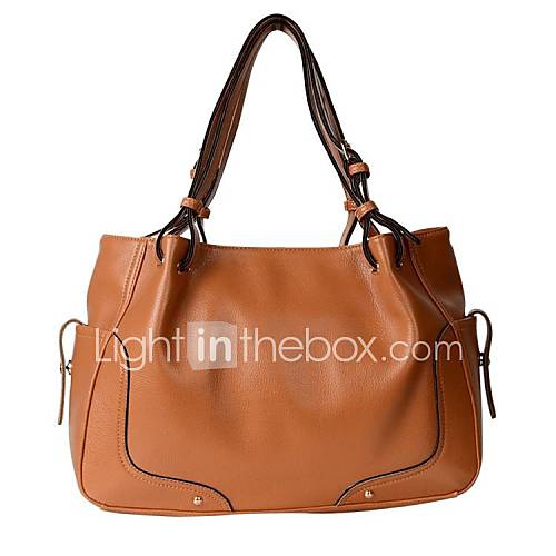 Womens Sweet Style Split Leather Candy Bag Ladies Cowhide Shoulder Bags Linning Color on Random