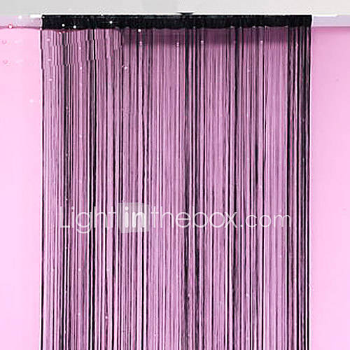 Modern Bright Crystal Curtain Line   Three Colors Available (39W × 78L)