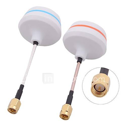 5.8G SMA Male Antenna Gains for FPV (1 pair)