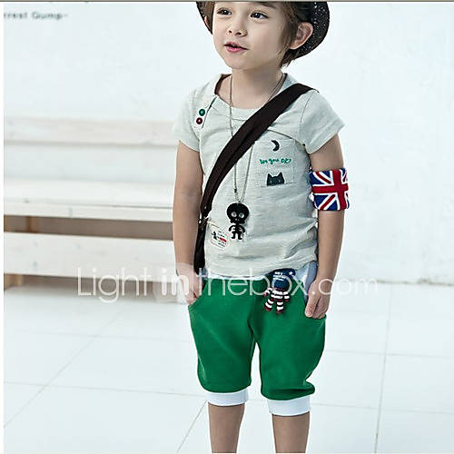 Boys Kitten Summer Clothing Sets (Accessories not Included)