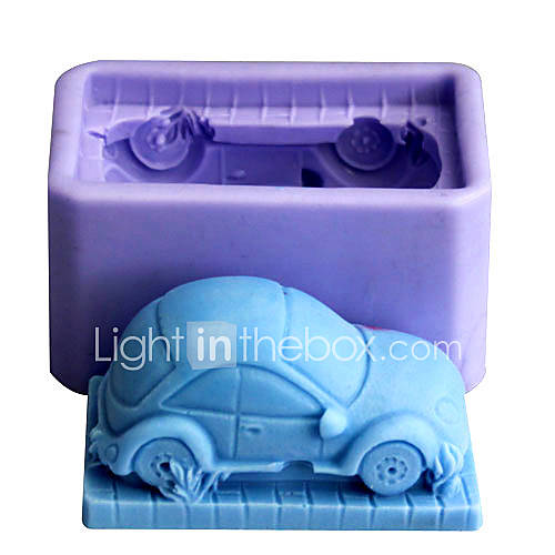 Car Shaped Silicone Fondant Cake Mold