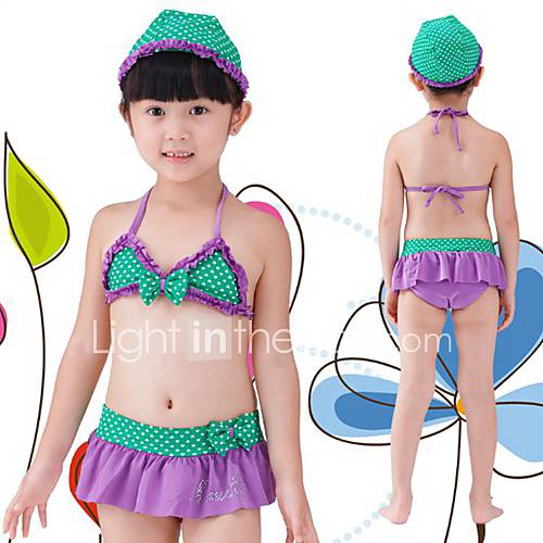 Girls Dress One piece Swimwear