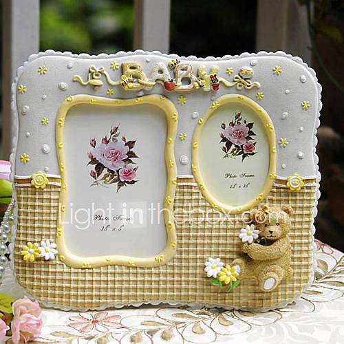 6Modern European Style Pearl Polyresin Picture Frame