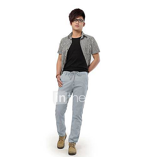 Mens Fashion Slim Casual Style Pants