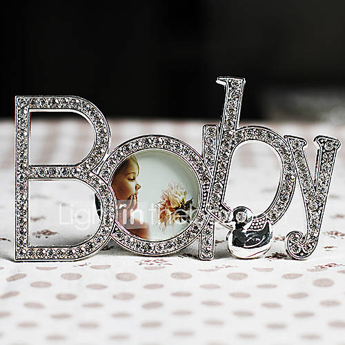 Modern Style Lovely Baby Metal Picture Frame